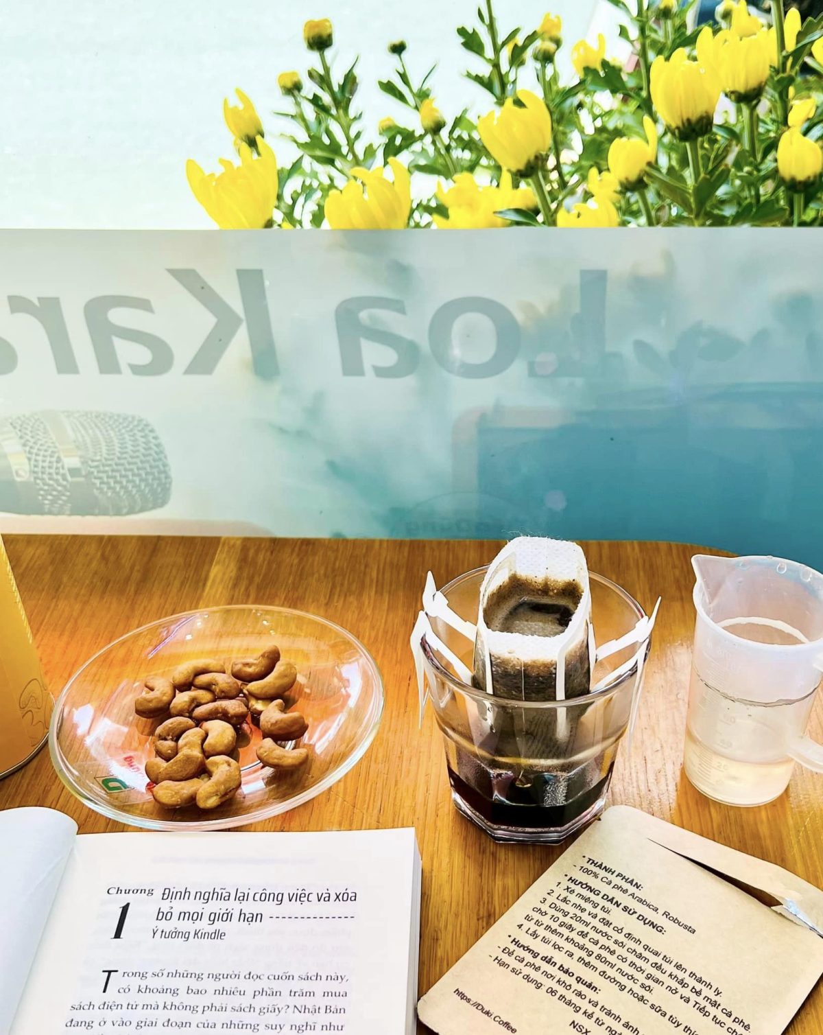 Cà phê túi lọc DukiCoffee 8R 15g/gói 10 Gói/ Hộp - Hình ảnh 3
