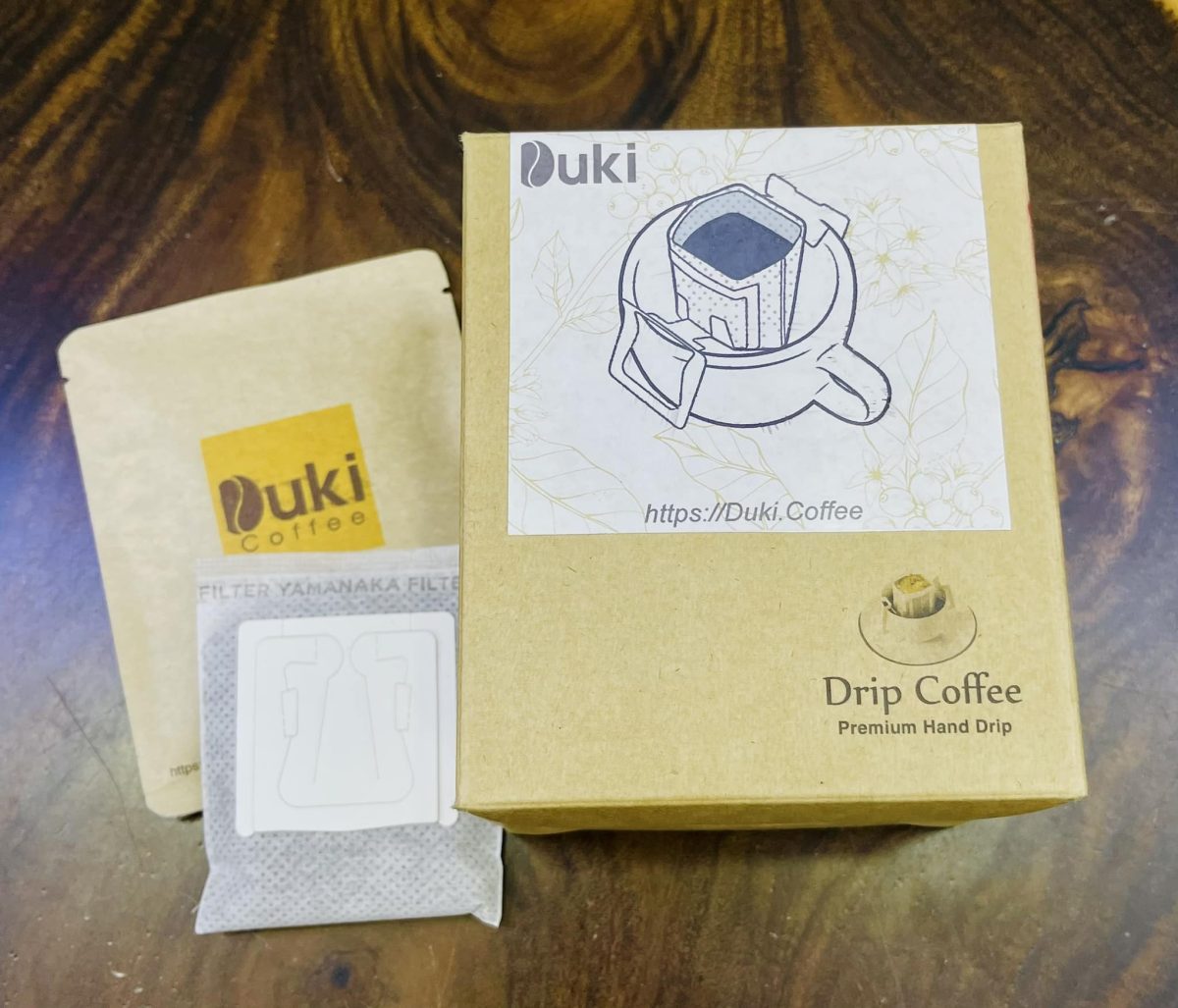 Cà phê túi lọc DukiCoffee 8R 15g/gói 10 Gói/ Hộp - Hình ảnh 4