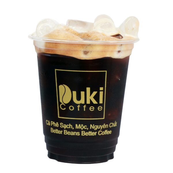 Cà phê đen đá Duki 7S Double Shot
